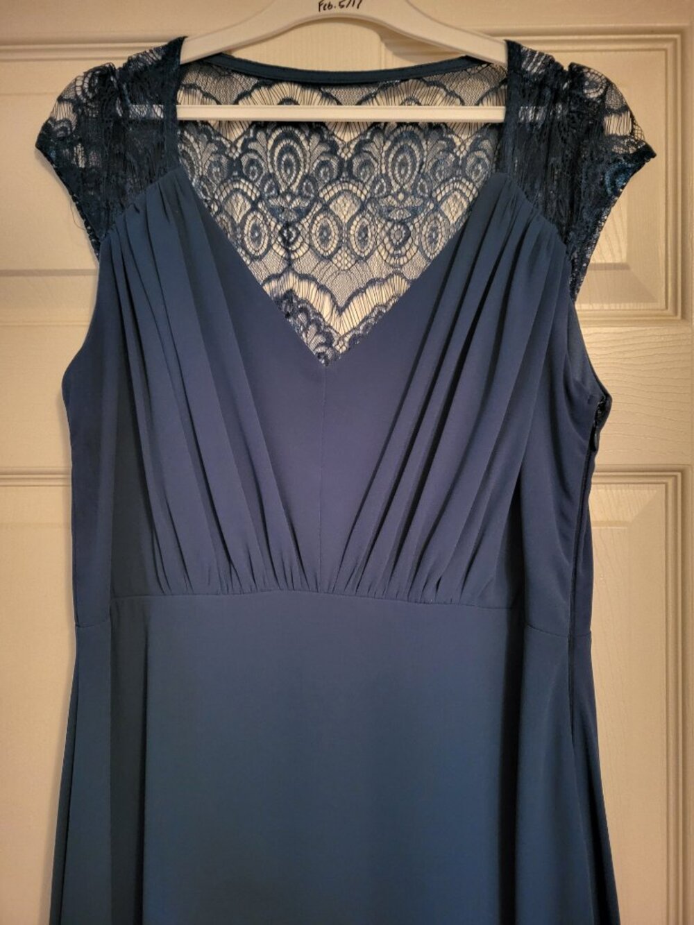 Elegant Floor Length Bridesmaid/Prom Dress - Hush - Size 12